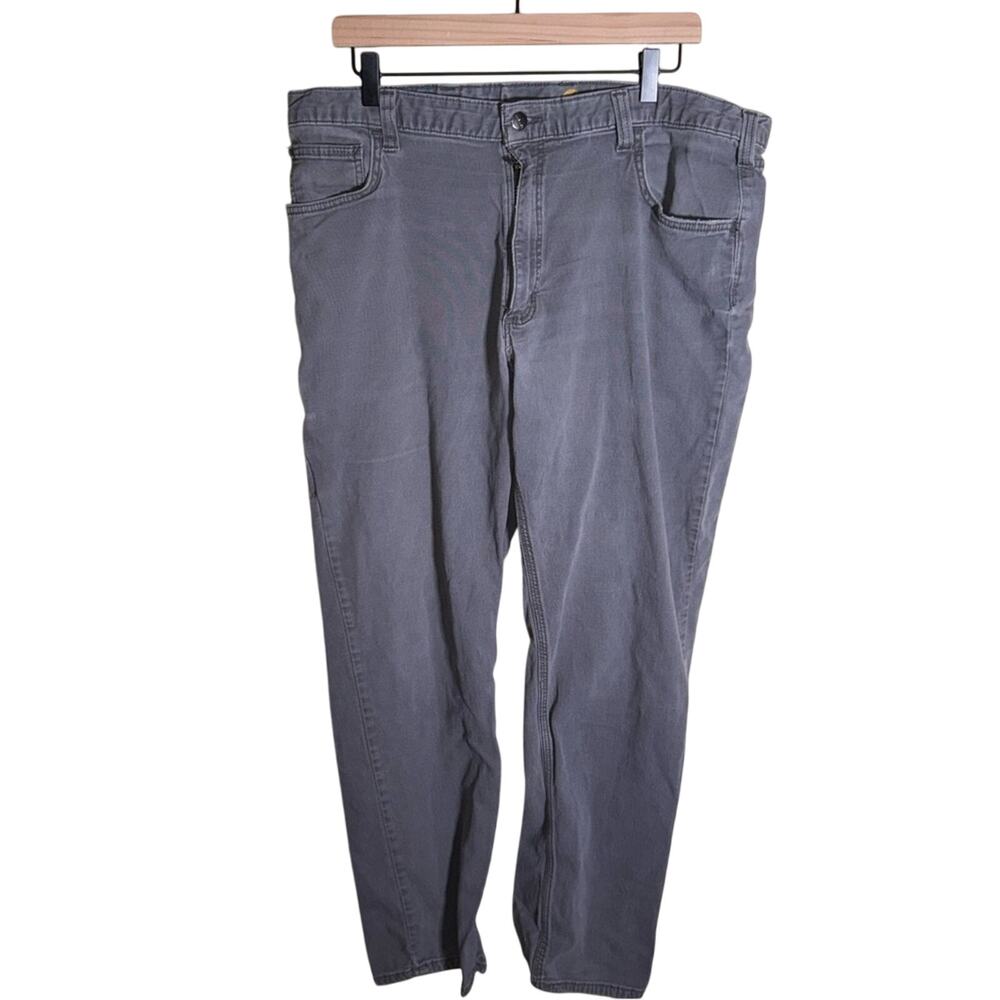 CARHARTT Relaxed Fit Gray slouchy grunge work wear Jeans 38x32
